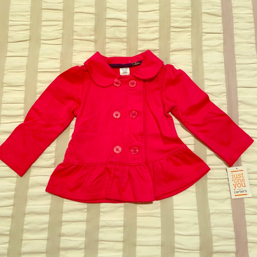 Jacket with buttons